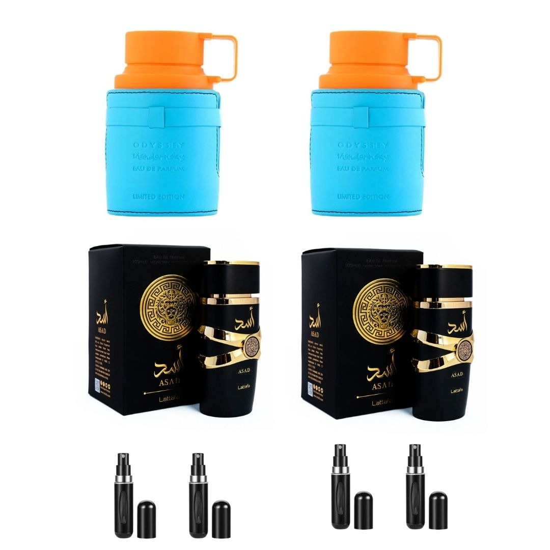 2MANDARIN SKY+2ASAD+2 PERFUMEROS